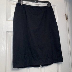 Black work skirt size 10.